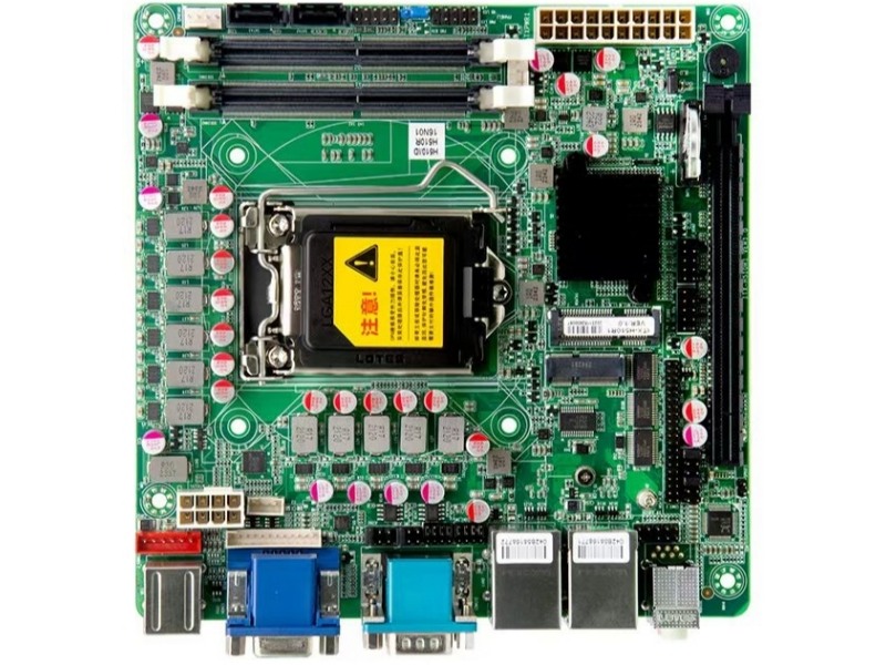 Mini ITX Motherboard for 10th 11th Gen Intel® Core CPUs PCIEx16 Expansion